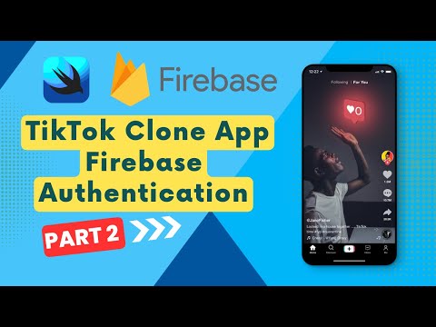 TikTok Clone iOS 16 Swift Part 2 | Firebase Authentication