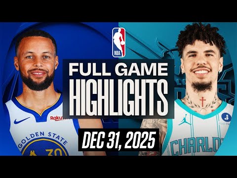WARRIORS vs HORNETS FULL GAME HIGHLIGHTS DECEMBER 31, 2025 NBA HIGHLIGHTS TODAY NBA 2K26 GAMEPLAY