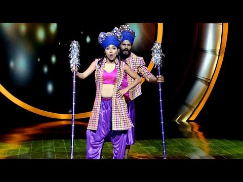 D 4 Dance Reloaded I Dihin & Susmitha - Dance with prop round I Mazhavil Manorama
