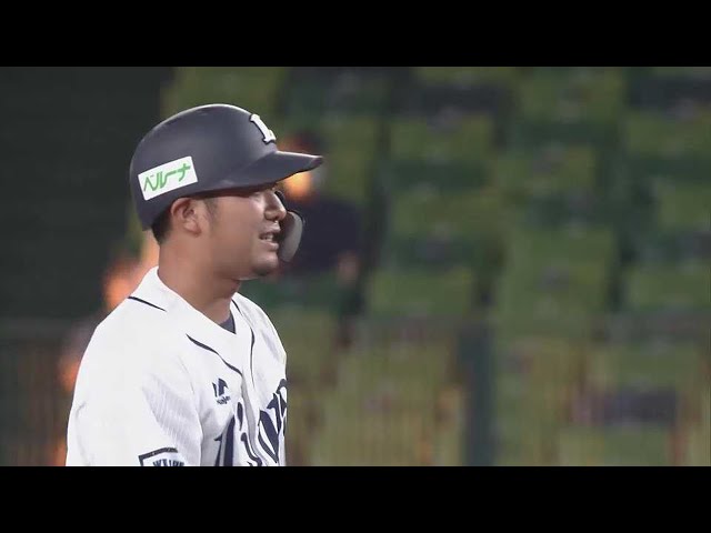 【2回裏】ライオンズ・柘植 センターオーバーの勝ち越しタイムリーを放つ!! 2021/6/10 L-DB