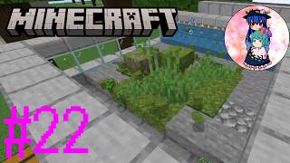 [Minecraft]#22　前回中途半端だった地上絵を完成させて、今回は装置を作ってみます