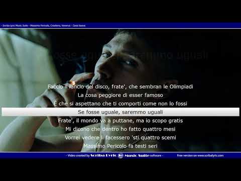 Casa Nuova testo Massimo Pericolo, Crookers, Venerus