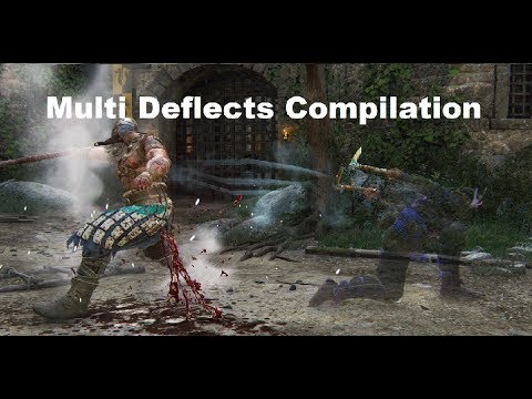 Multi Deflects Compilation - For Honor