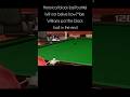 Black ball battle between Mark Williams and Stephen Hendry#snookerbattle