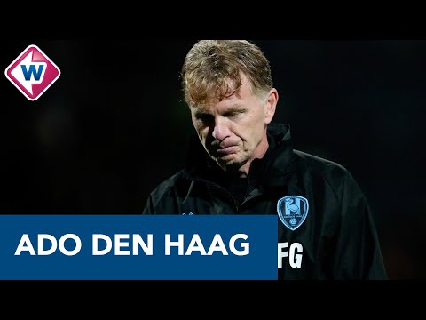 ADO Den Haag-trainer Fons Groenendijk: 'Deze nederlaag komt wel aan' - OMROEP WEST SPORT
