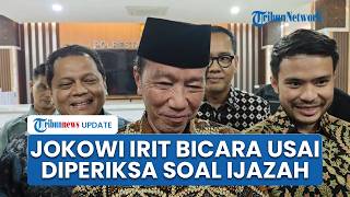 Jokowi Senyum hingga Irit Bicara Usai Diperiksa 2,5 Jam Dicecar 10 Pertanyaan soal Kasus Ijazah