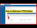 How To Retrieve Your TPIN Number Online 2025 Full Guide