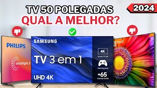 As 5 Melhores TV 50 Polegadas / Qual a Melhor Smart TV 50 Polegadas de 2024?