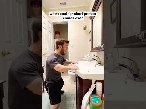 When Another Short Person Comes Over🤯