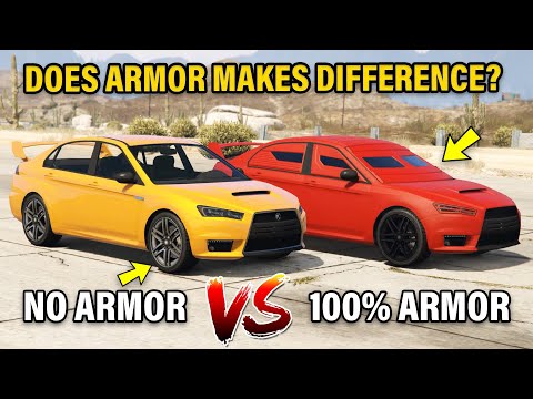 GTA 5 ONLINE - DOES ARMOR MAKES DIFFERENCE? (100% ARMOR VS NO ARMOR WHICH IS BEST?)