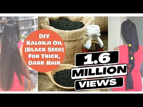 DIY Homemade Kalonji (Black Seed) Oil For Treating Baldness, Grey (White) Hair ❤ Sushmita's Diaries❤