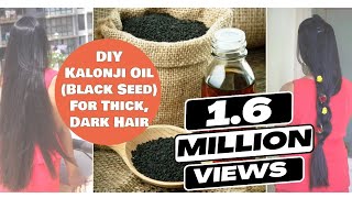 DIY Homemade Kalonji (Black Seed) Oil For Treating Baldness, Grey (White) Hair ❤ Sushmita's Diaries❤