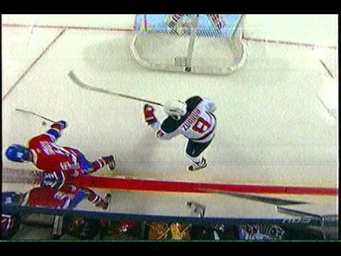 New Jersey at Montreal [ October 21th, 2010 ] Zach Parise Scores