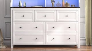 GlouMod LED dresser with Charging Station, The ultimate storage solution for your room