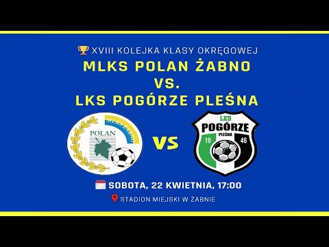 MLKS Polan Żabno : LKS Pogórze Pleśna