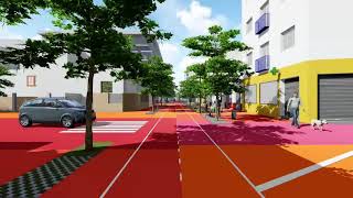 Proyecto Reurbanización de la Avenida Cruz Roja de Sevilla