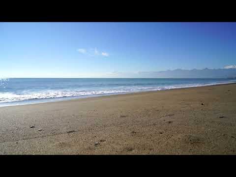 A Beautiful Beach With View Of Horizon · Free Stock Video