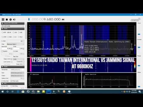 1215UTC Radio Taiwan International VS CNR 1 Jamming