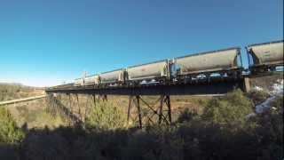 preview picture of video 'BNSF Trains on the Phoenix Subdivision (Hell Canyon and Little Hell Canyon)'