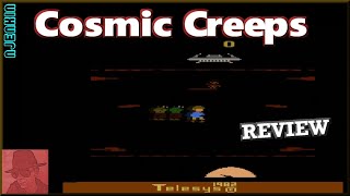 Cosmic Creeps - on the Atari 2600 - with Commentary !!