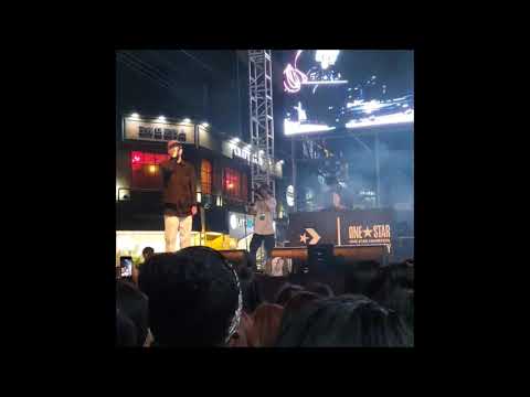 XXX '수작' 라이브 @컨버스 원스타 한별 블록파티 190831
