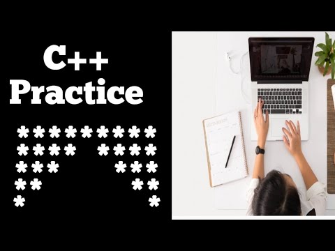 Learn 35 C Programming Questions Practice Star Pattern 11 - Mind Luster