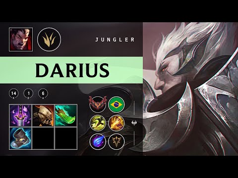 Darius Jungle vs Nidalee - BR Grandmaster Patch 25.23