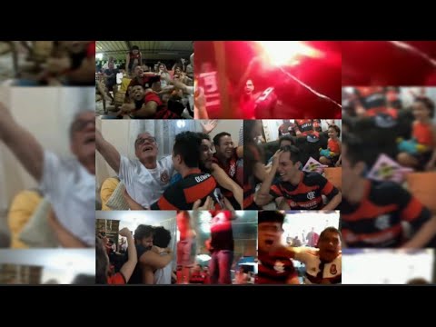 As melhores reações da torcida do Flamengo com a final da Libertadores entre Flamengo x River Plate