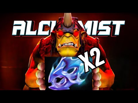 WTF x2 Moon shard Alchemist 1100+ GPM Cancer Max Attack Speed Carry in Immortal