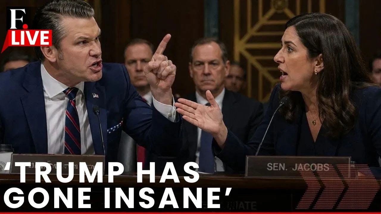 Hegseth vs Jacobs LIVE: Pete Hegseth Slammed by Sara Jacobs: 'Is Trump Stable Enough?' | US Iran War