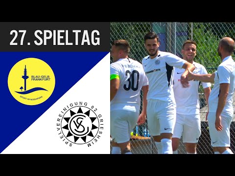 [27. Spieltag] SV Blau Gelb Frankfurt II - Spvgg. 02 Griesheim II (Highlights)