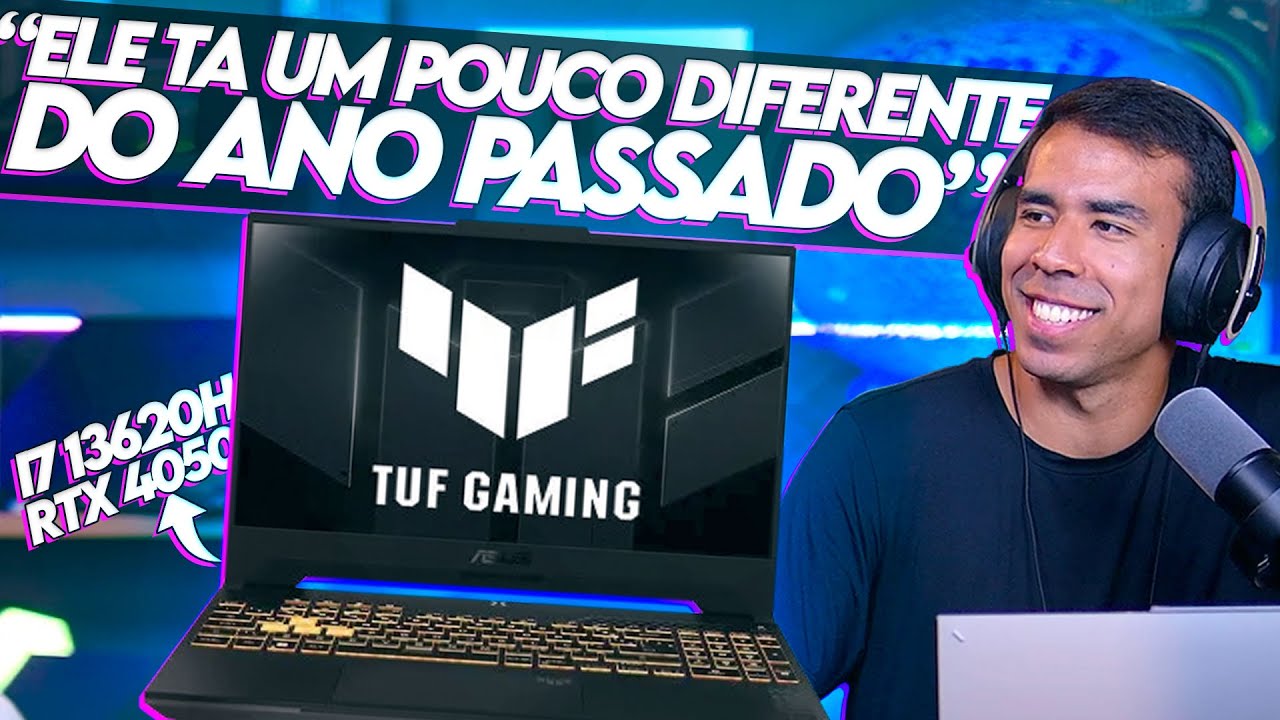 Conhecendo o TUF Gaming F15 com i7 13620H e RTX 4050