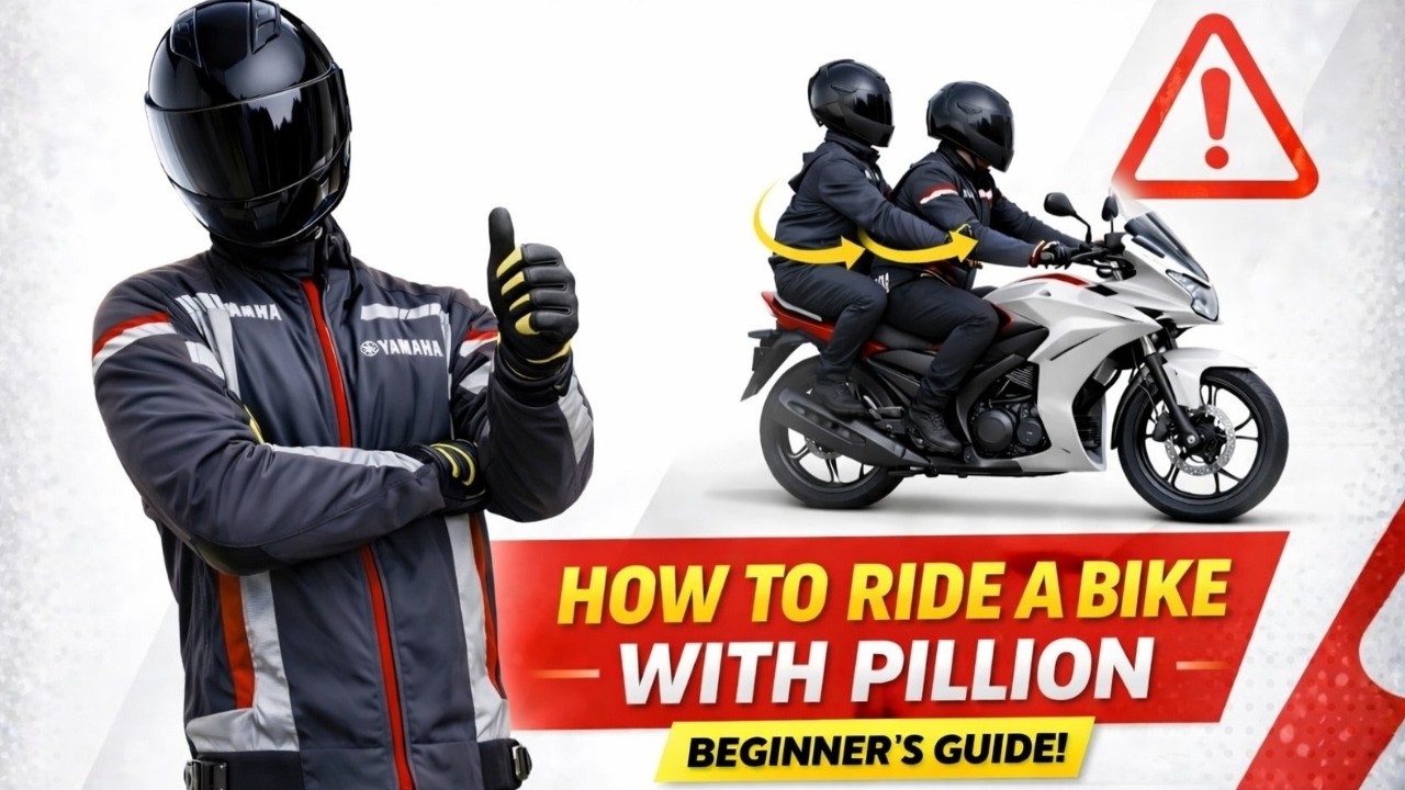 Ride With Pillion Like a Pro | Motorcycle Balance Tips for Beginners