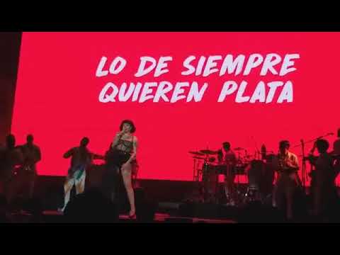 Mon Laferte baila sexy al cantar plata ta ta guaynaa
