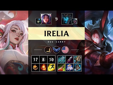 Irelia ADC vs Kalista: Triple Kill, Godlike - NA Diamond Patch 25.S1.1