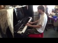 Mike Oldfield "Nuclear" cover on piano 