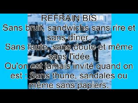 Tombés des Nues - Zebda (Avec Paroles)