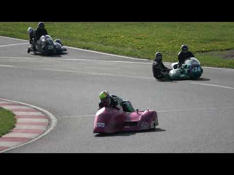 Only Sidecars Einführungsrunde der  Klassen C , Y & Z Gespanne in #Oschersleben #DHM April 2024