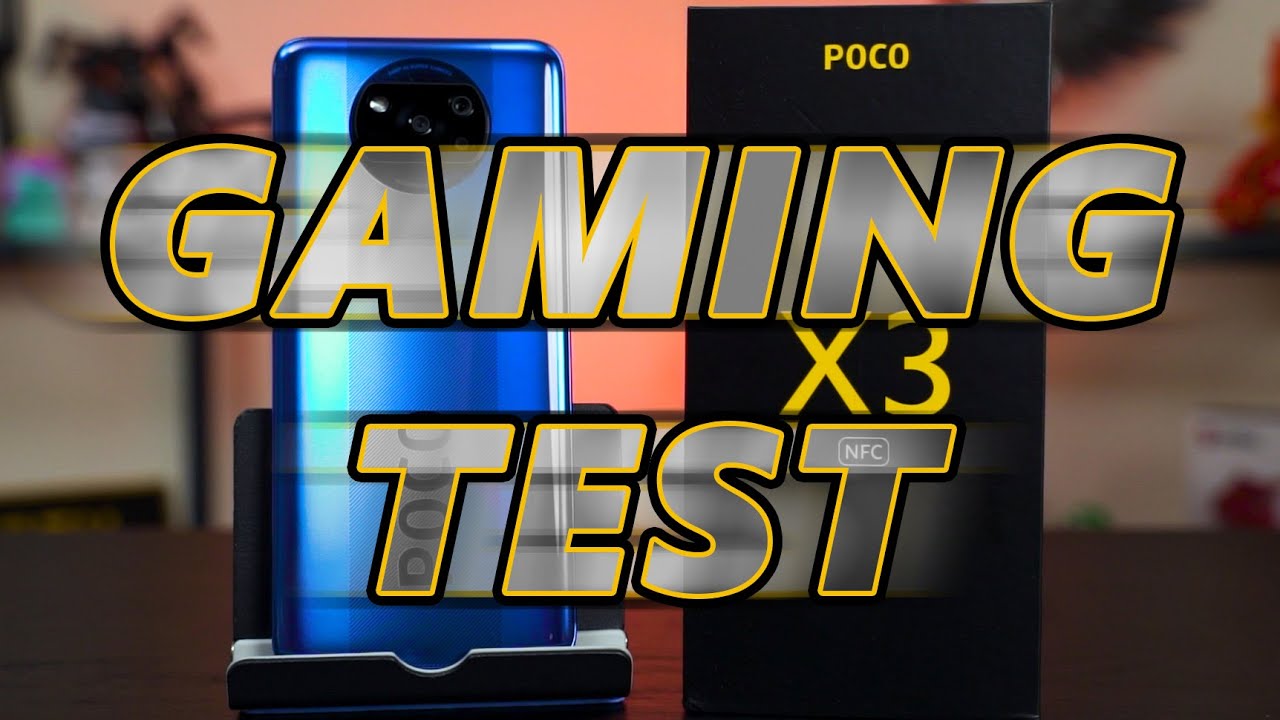 Gaming test - World's first Snapdragon 732G smartphone | POCO X3 NFC 120Hz test