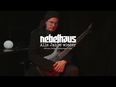 NEBELHAUS - Alle Jahre Wieder [Guitar Playthrough] | Daemoria Records