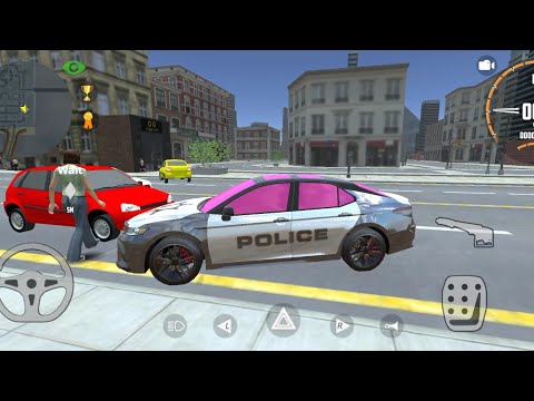Car simulator japan gameplay | Driving the police 🚨 car