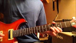 Submersed - Flicker (guitar cover)