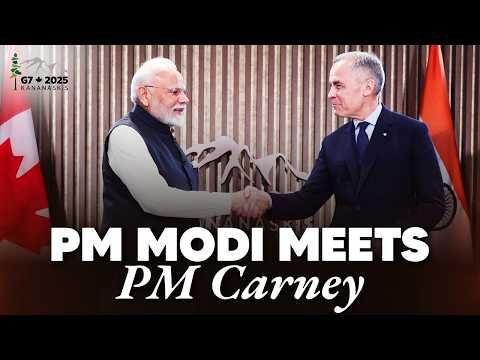 PM Modi's remarks during meeting with PM Mark Carney of Canada