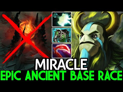 MIRACLE [Nature's Prophet] Epic Ancient Base Race Pro Gameplay 7.26 Dota 2