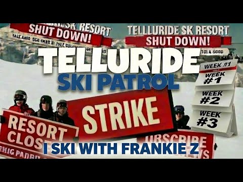 Telluride Ski Patrol Strike on Day 7: #snowboarding #skiing #telluride