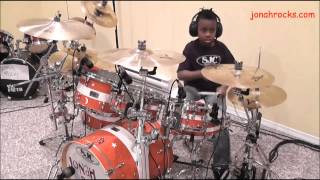 Rancid - Last One To Die, 8 Year old drummer, Jonah Rocks