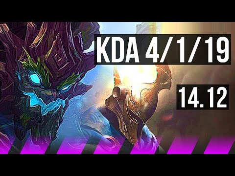 MAOKAI & Samira vs PANTHEON & Kai'Sa (SUP) | 4/1/19 | VN Diamond | 14.12
