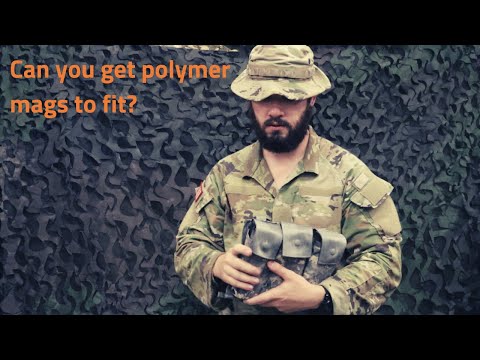 How to Fit Polymer Mags in a USGI Bandoleer