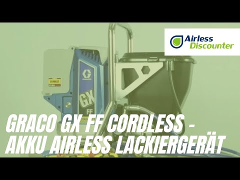 Graco GX FF Cordless - Akku Airless Lackiergerät
