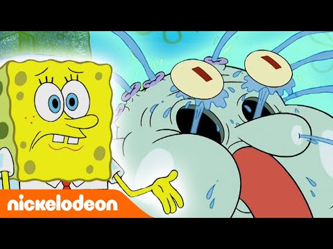Spongebob | Lula Molusco furiosamente furioso | Brasil | Nickelodeon em Português